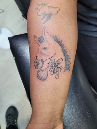 Donkey cartoon tattoo | Eeyore tattoo, Cartoon tattoos, Tattoo designs wrist